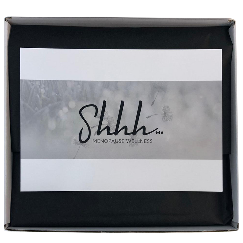 Shhh… Menopause Wellness Giftbox Inner.