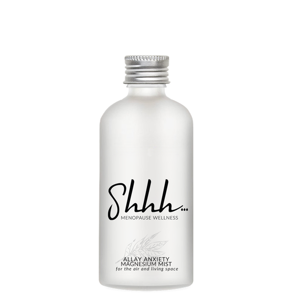 Shhh… Menopause Wellness Allay Anxiety Magnesium Mist for the air and living space. 100ml.