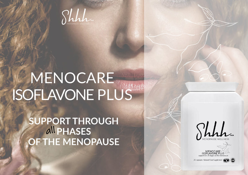 Shhh… Menopause Wellness – Menocare Isoflavone Plus – EBook – Support through ALL phases of the Menopause