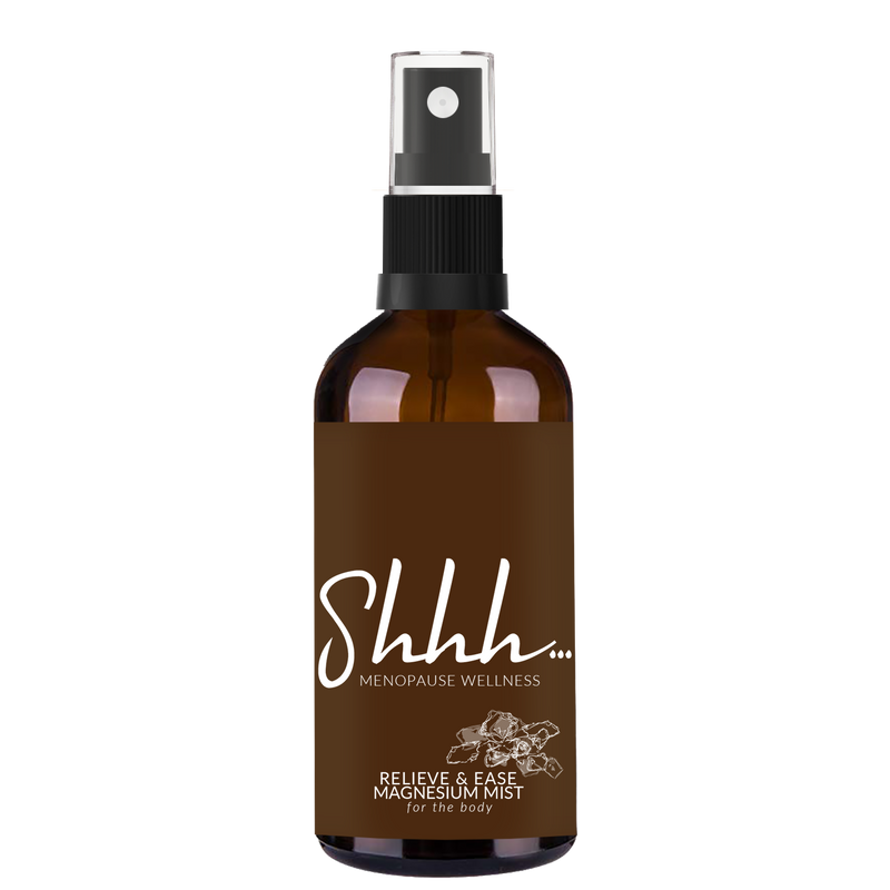 Shhh… Menopause Wellness; Revive & Ease Magnesium Mist for the body.