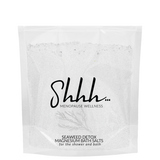 Shhh… Menopause Wellness Seaweed Detox Magnesium Bath Salts for the shower and bath. 400g refill pack.