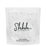 Shhh… Menopause Wellness SleepSound Magnesium Bath Salts for the bath and shower. 400g