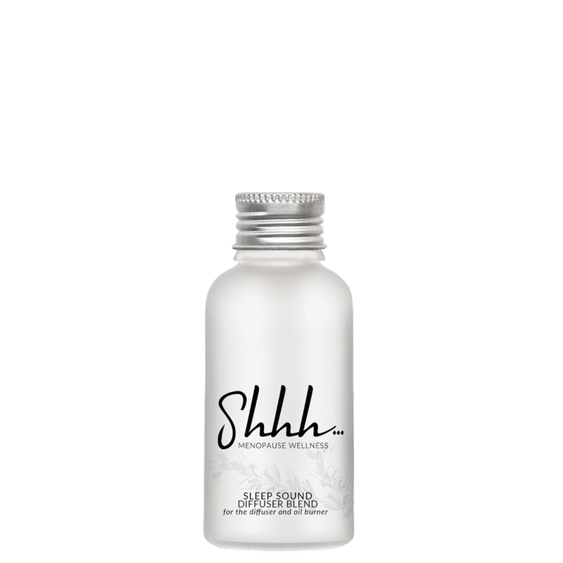 Shhh… Menopause Wellness – Sleep Sound Diffuser Blend for the diffuser and oil burner. 15ml Refill. 